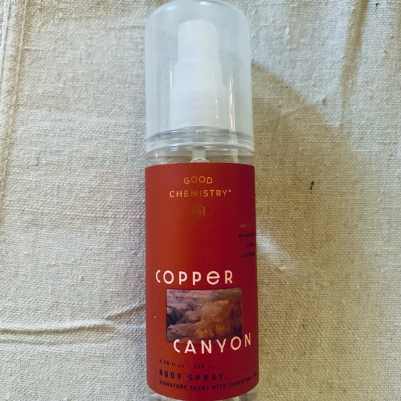 Copper Canyon Vegan Men’s Body Spray Good Chemistry NIB UNISEX - Picture 2 of 5